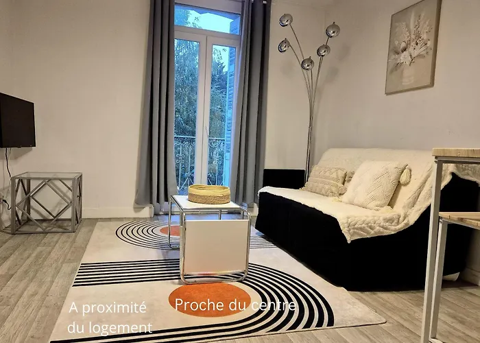 아파트 Le Cocon-t2-proche Du Centre-wifi