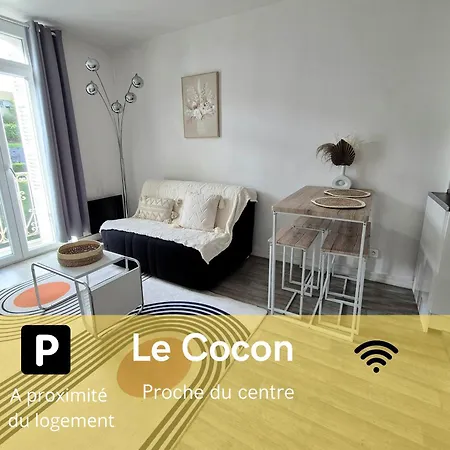 Apartment Le Cocon-t2-proche Du Centre-wifi *