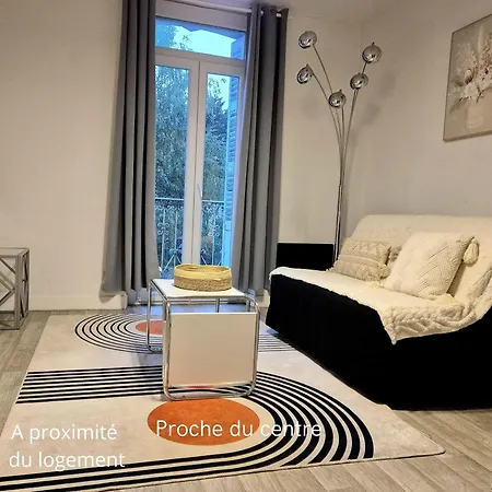 Apartment Le Cocon-t2-proche Du Centre-wifi